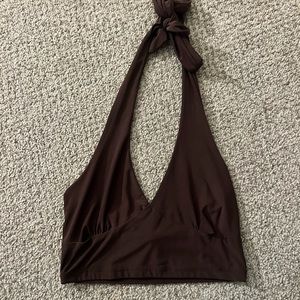 Tilly’s Brown Halter Top